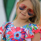 "Colorful Pattern" Girls' Boutique Swimsuit